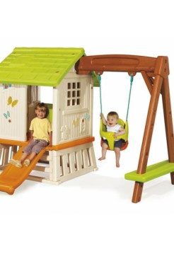 Игровая площадка Sweet Dreams с качелей и горкой